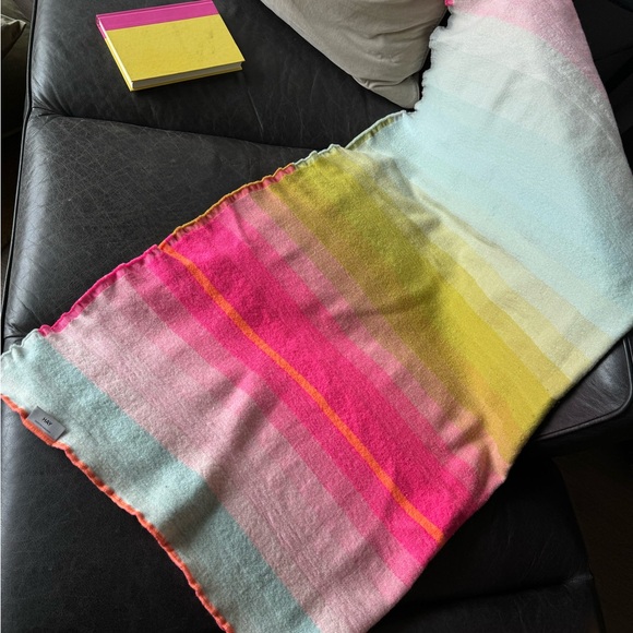 HAY's Colour Plaid No. 3 Throw Blanket - Picture 3 of 6